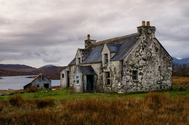 Abandoned House in Lewis and Harris
